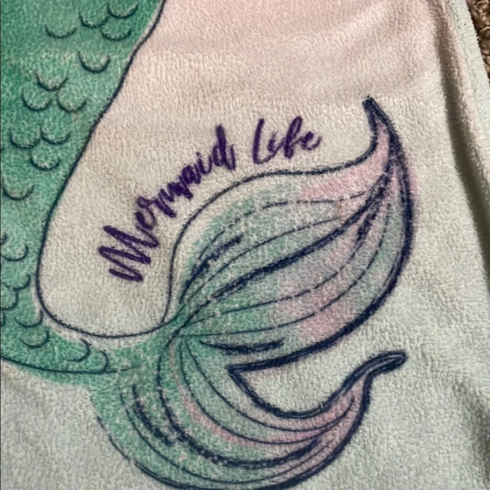 Wonder Nation Mermaid Life Kids Nightgown - Mint and Lavender
